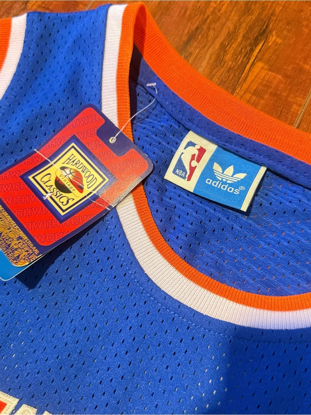 Patrick Ewing #33NY Knicks Hardwood Classics Jersey Soul SwingMan Sz M Brand New